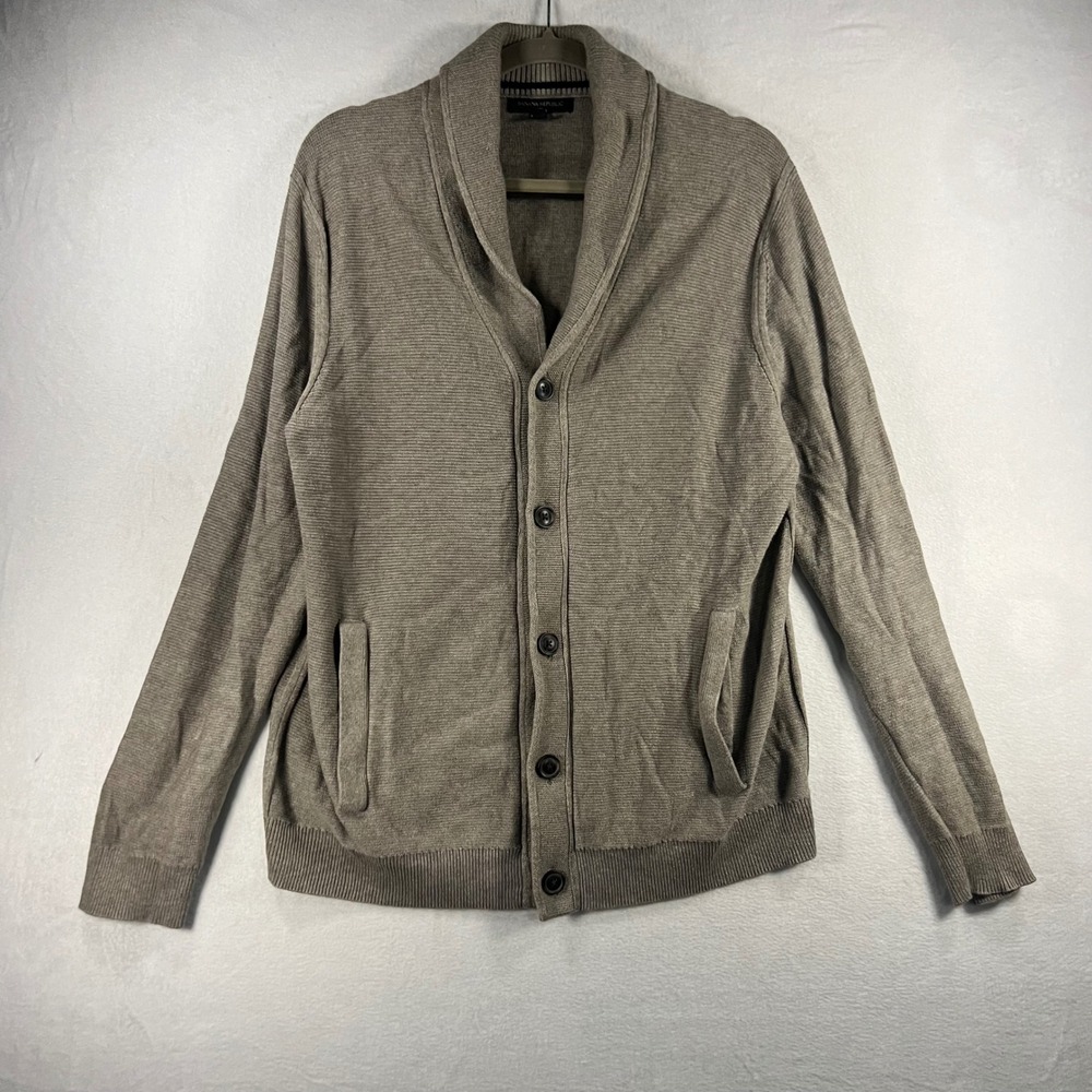 Banana‎ Republic Cardigan Sweater Mens Large Preppy Grandpacore Chunky